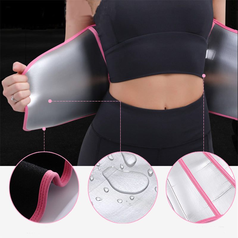 Waist Trainer For People's Back Support Band & Tummy Control Body Shaper Sweat Weight Loss Shapewear